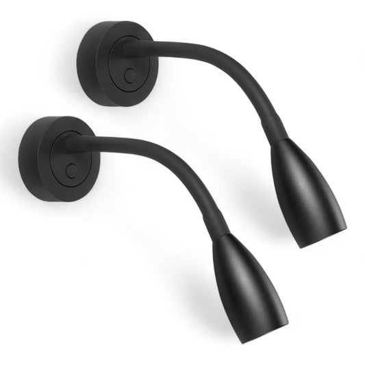 pair of max reading lights with usb ports