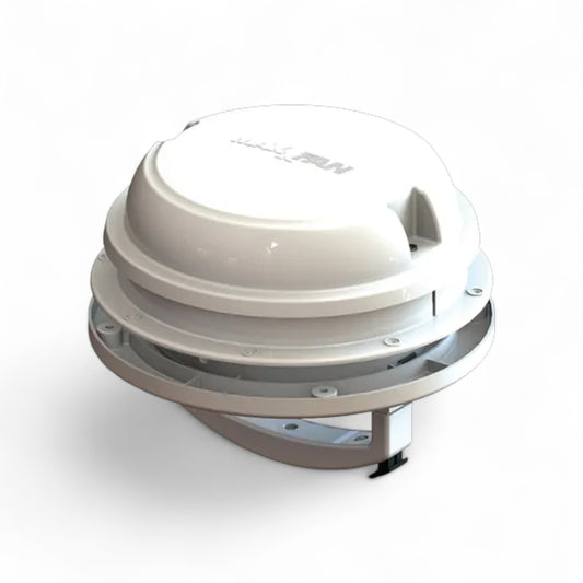 maxxfan dome in white