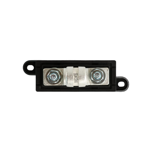Caravan electrical safety using a 300A MEGA ceramic fuse and matching fuse holder