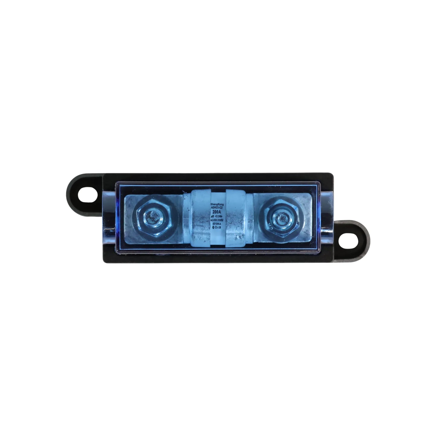 MEGA fuse holder with 200A ceramic fuse for high current 12v DC electrical systems