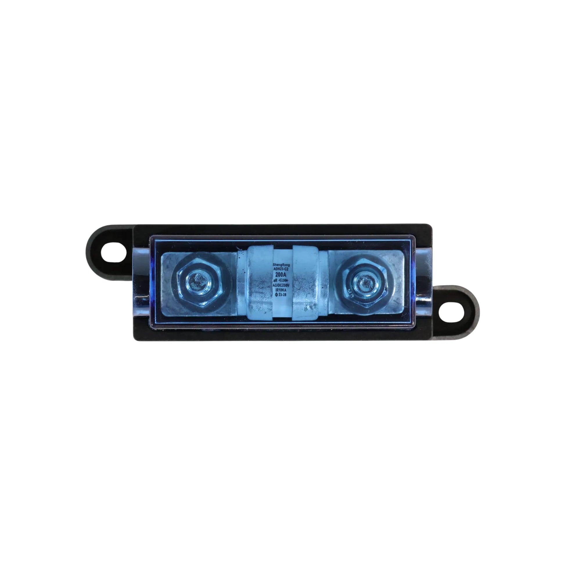 MEGA fuse holder with 200A ceramic fuse for high current 12v DC electrical systems