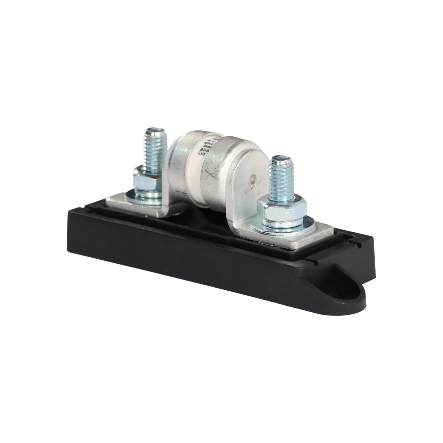 MEGA fuse style holder with ceramic fuse for secure, serviceable installation