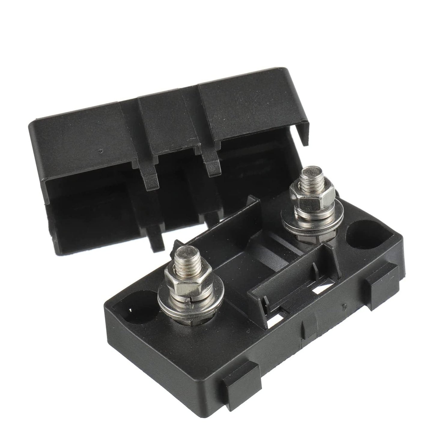 MIDI single interlocking fuse holder with window for caravan, rv, and campervan DC systems