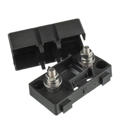 MIDI single interlocking fuse holder with window for caravan, rv, and campervan DC systems