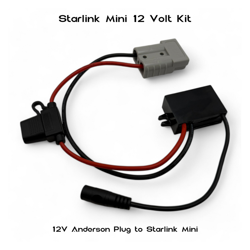 Starlink Mini 12V Plug and Play Power Adapter with Anderson Plug