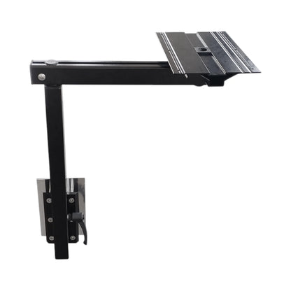 high strength adjustable aluminum caravan table 100kg capacity black design