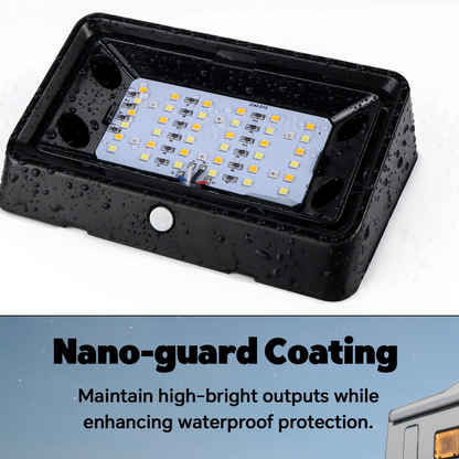 compact exterior porch light in black finish