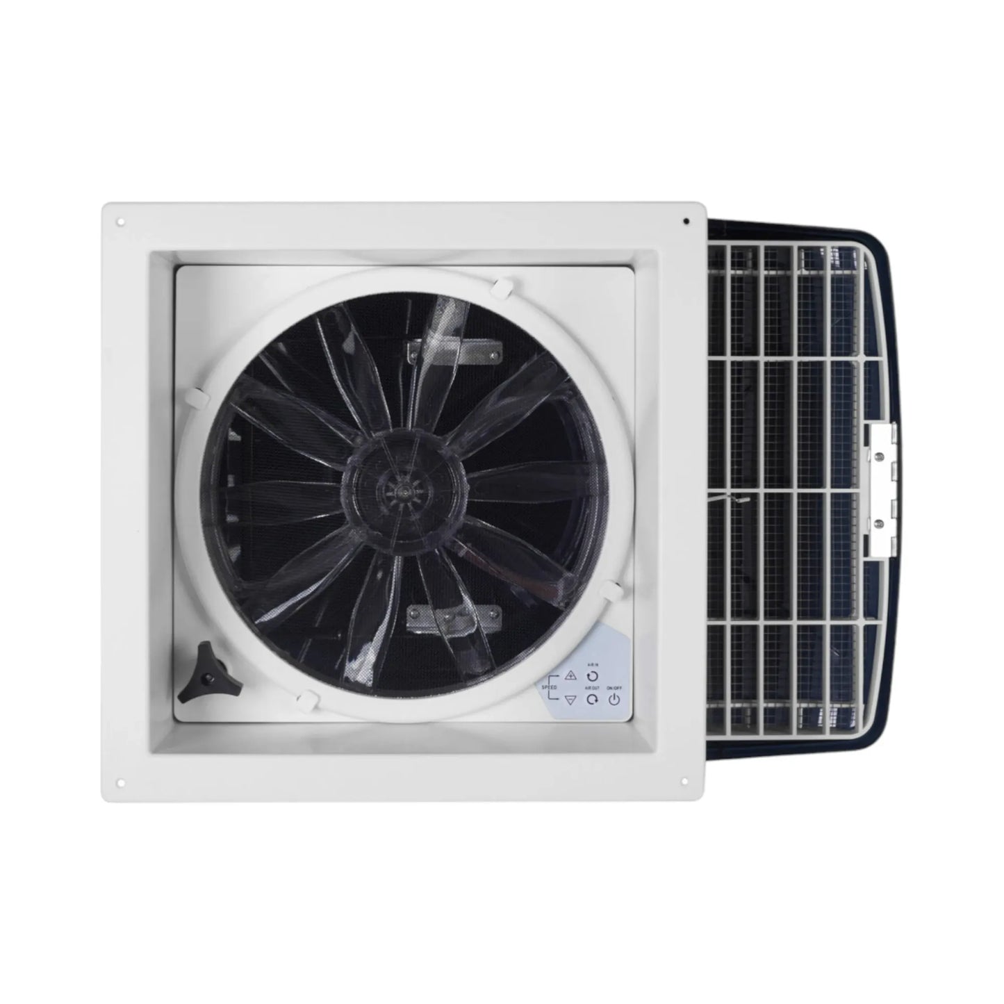 Off-grid campervan roof vent 12v electric airflow solution