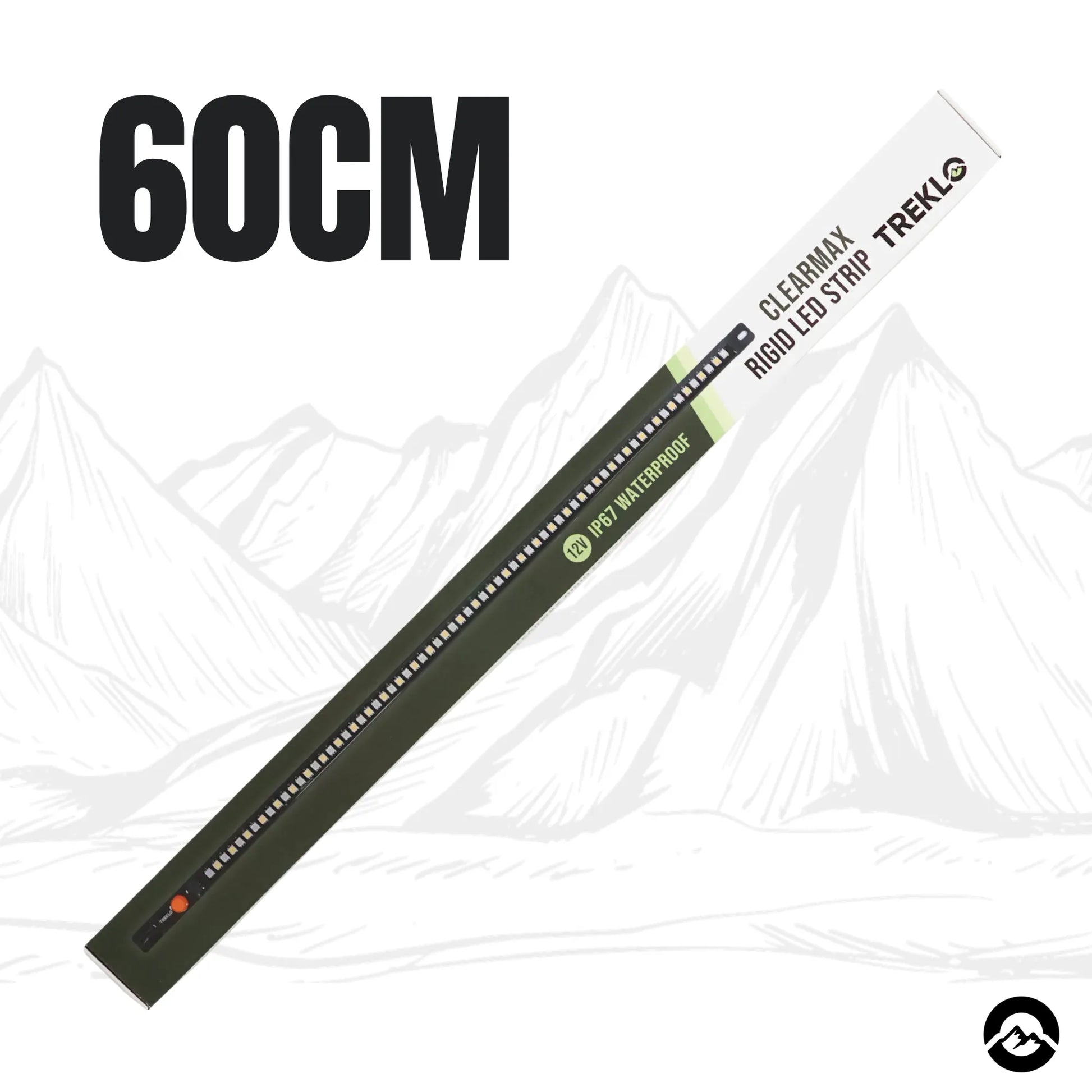 Low profile rigid LED light for clean and professional installations