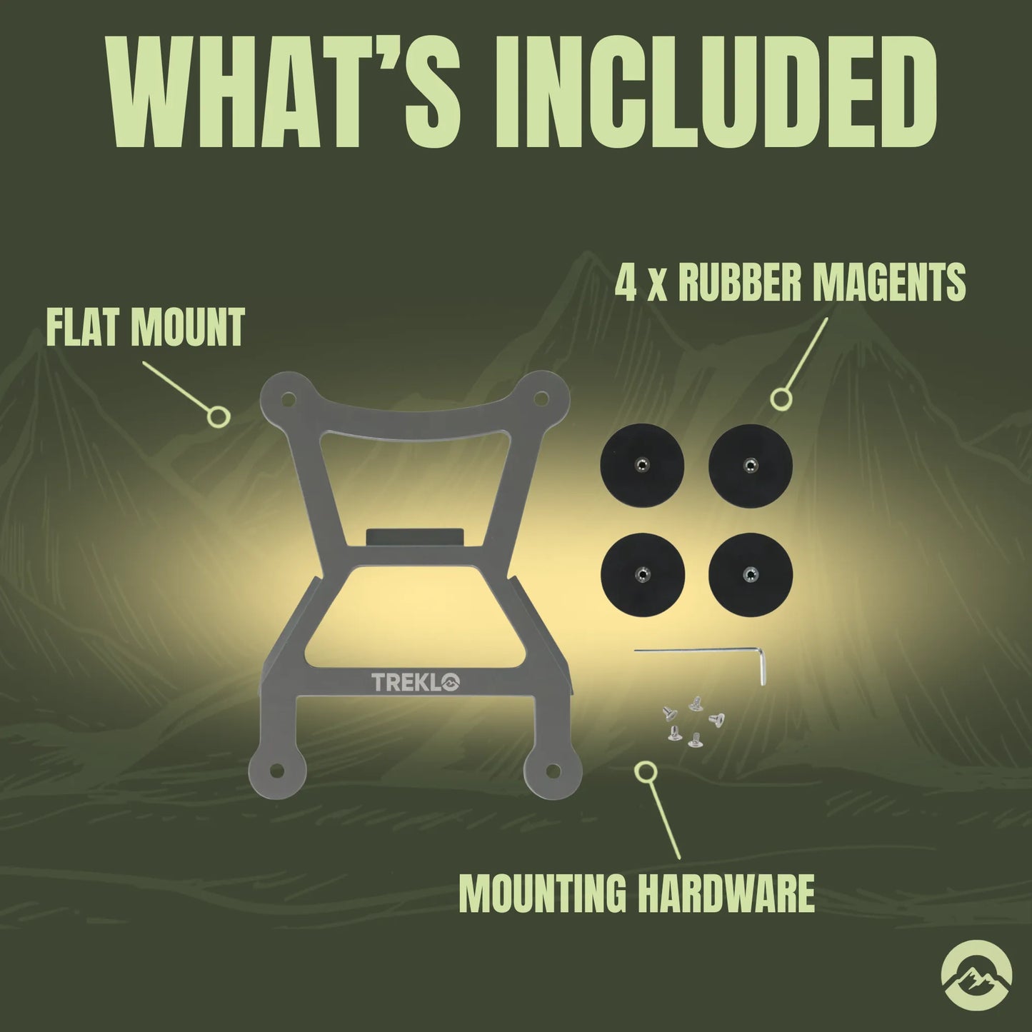 RV Starlink Mini heavy duty magnetic bracket for portable installations