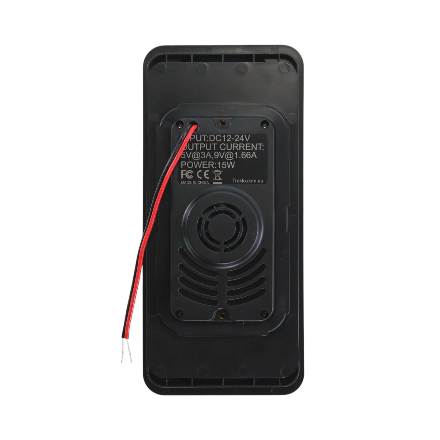 Treklo wireless charging pad for caravan and campervan applications