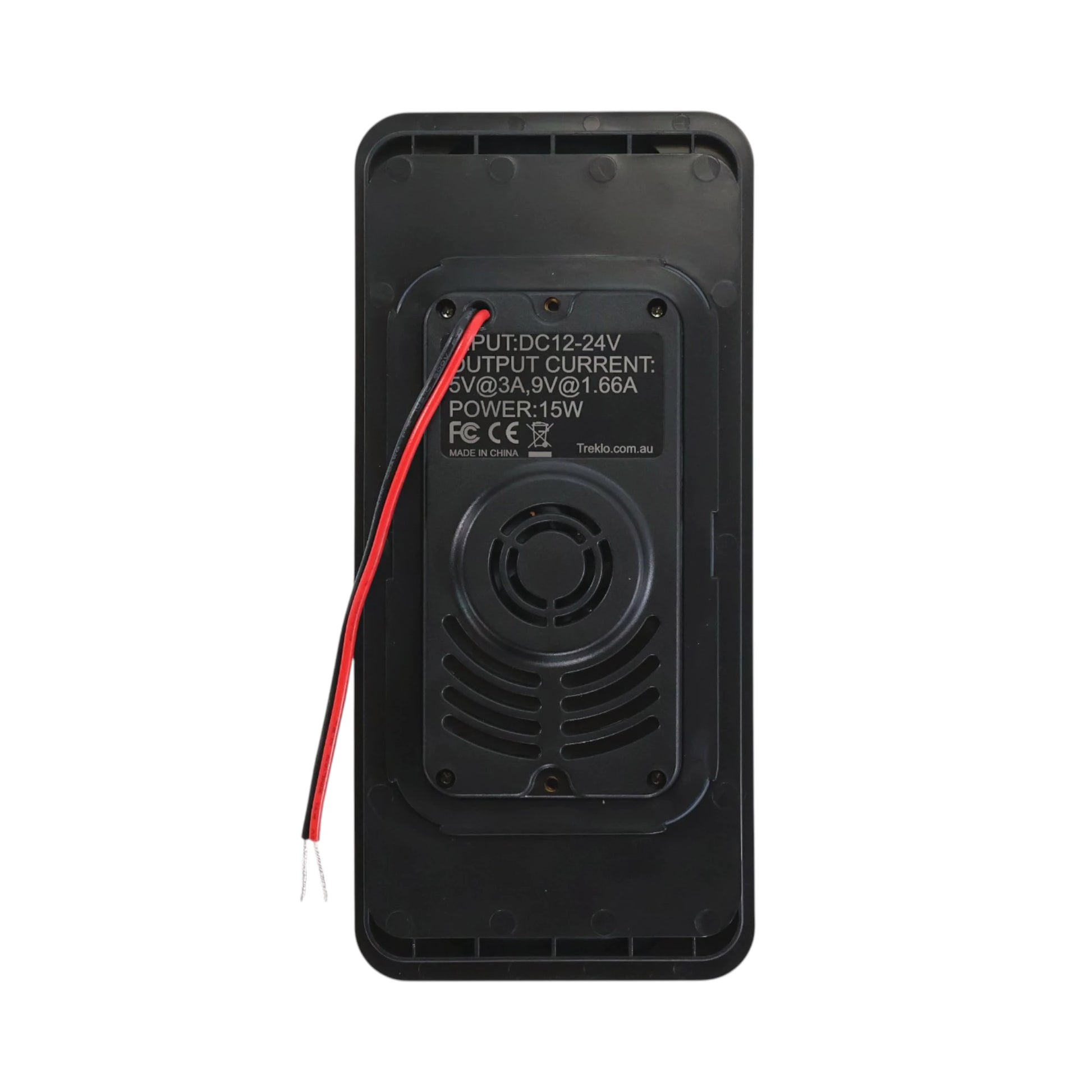 Treklo wireless charging pad for caravan and campervan applications