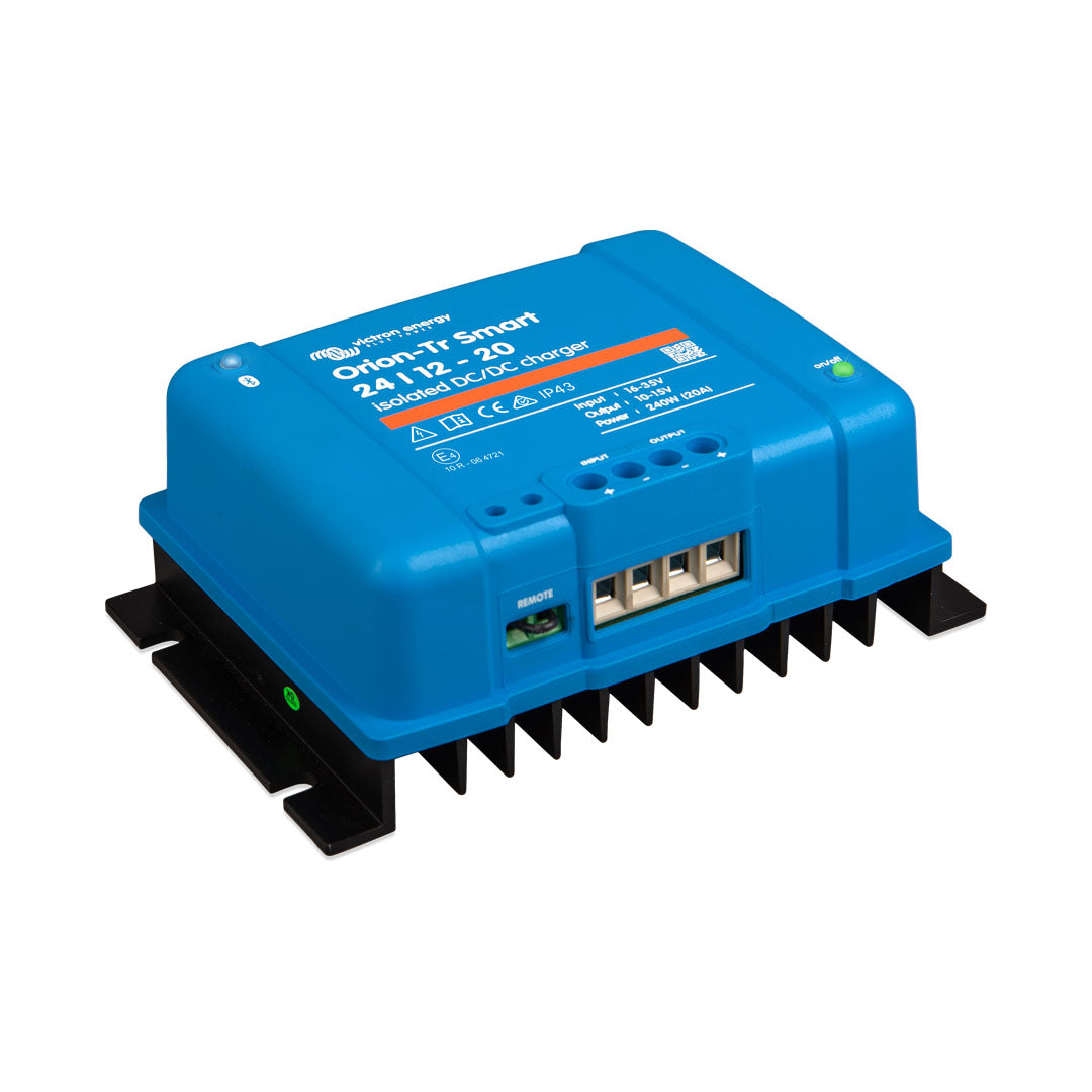 victron orion-tr smart 24v to 12v 20a isolated dc-dc battery charger