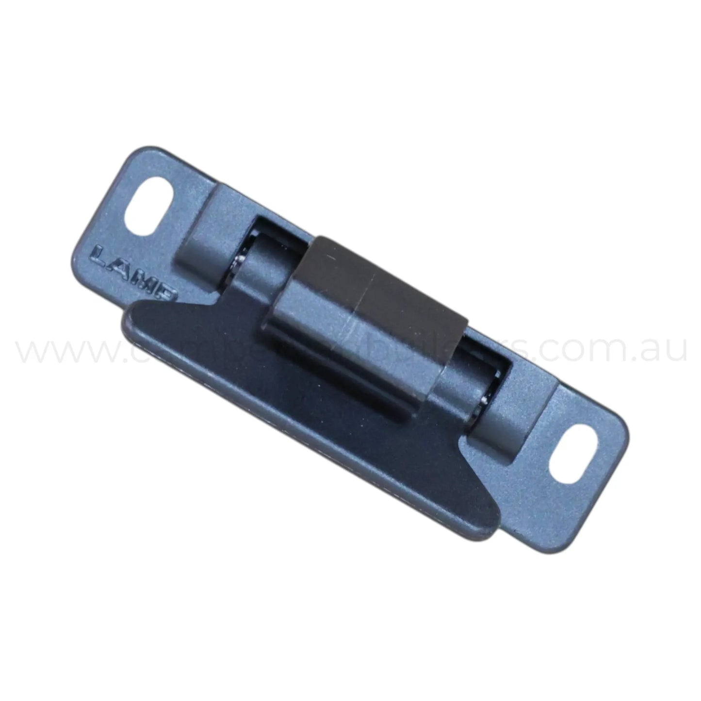 Black overhead cupboard locking van latch for caravan, rv, and campervan cabinets