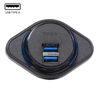 Peak USB-A Surface Mount 12-24v