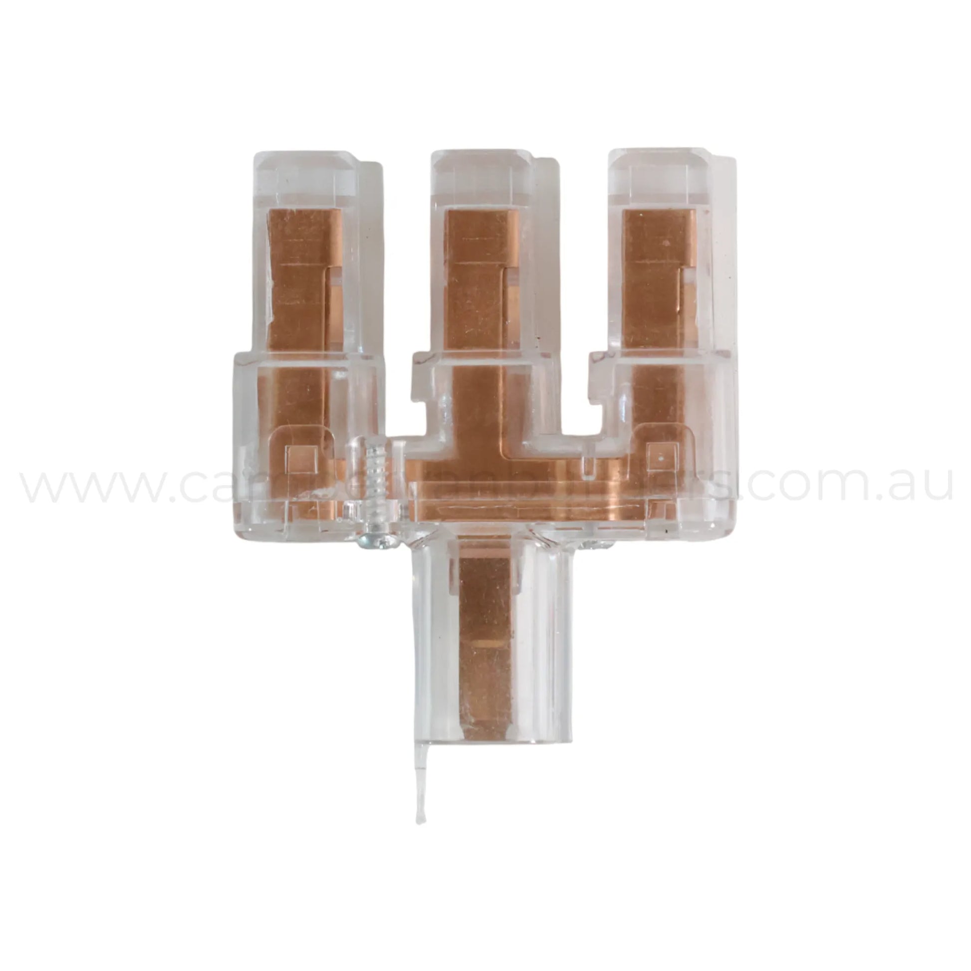 Campervan 3 to 1 power splitter for off-grid electrical systems