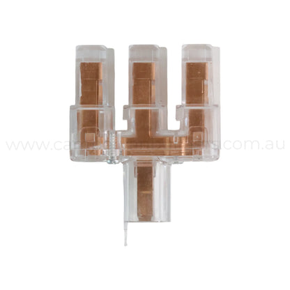 Campervan 3 to 1 power splitter for off-grid electrical systems