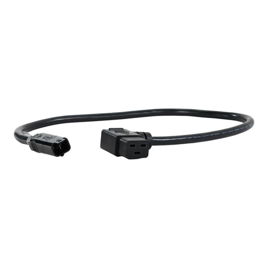 Plug and play to IEC C19 inverter output cable for off grid power systems
