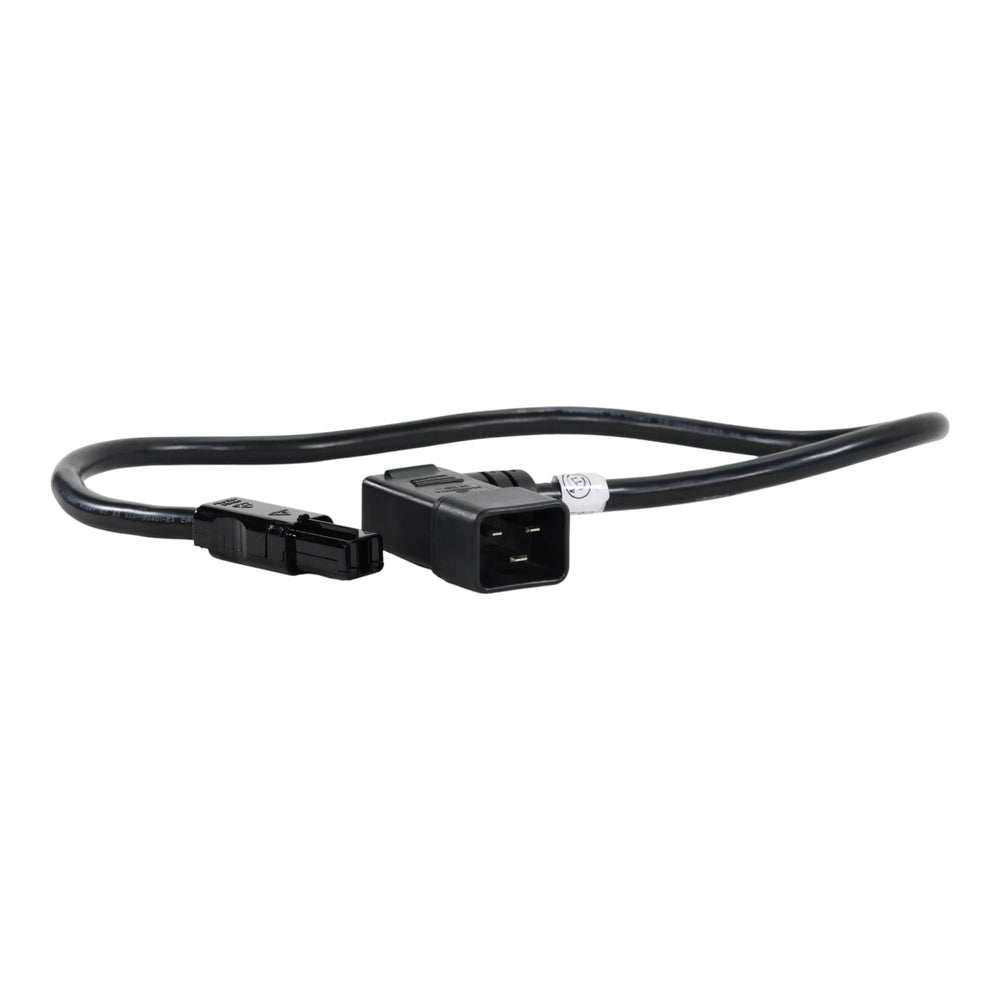 Plug and play to IEC C20 inverter output cable for off grid power systems