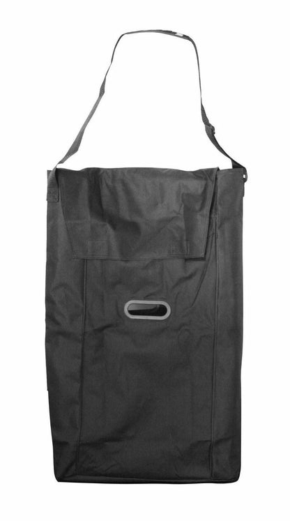 caravan black 2.6m folding telescopic ladder for compact storage