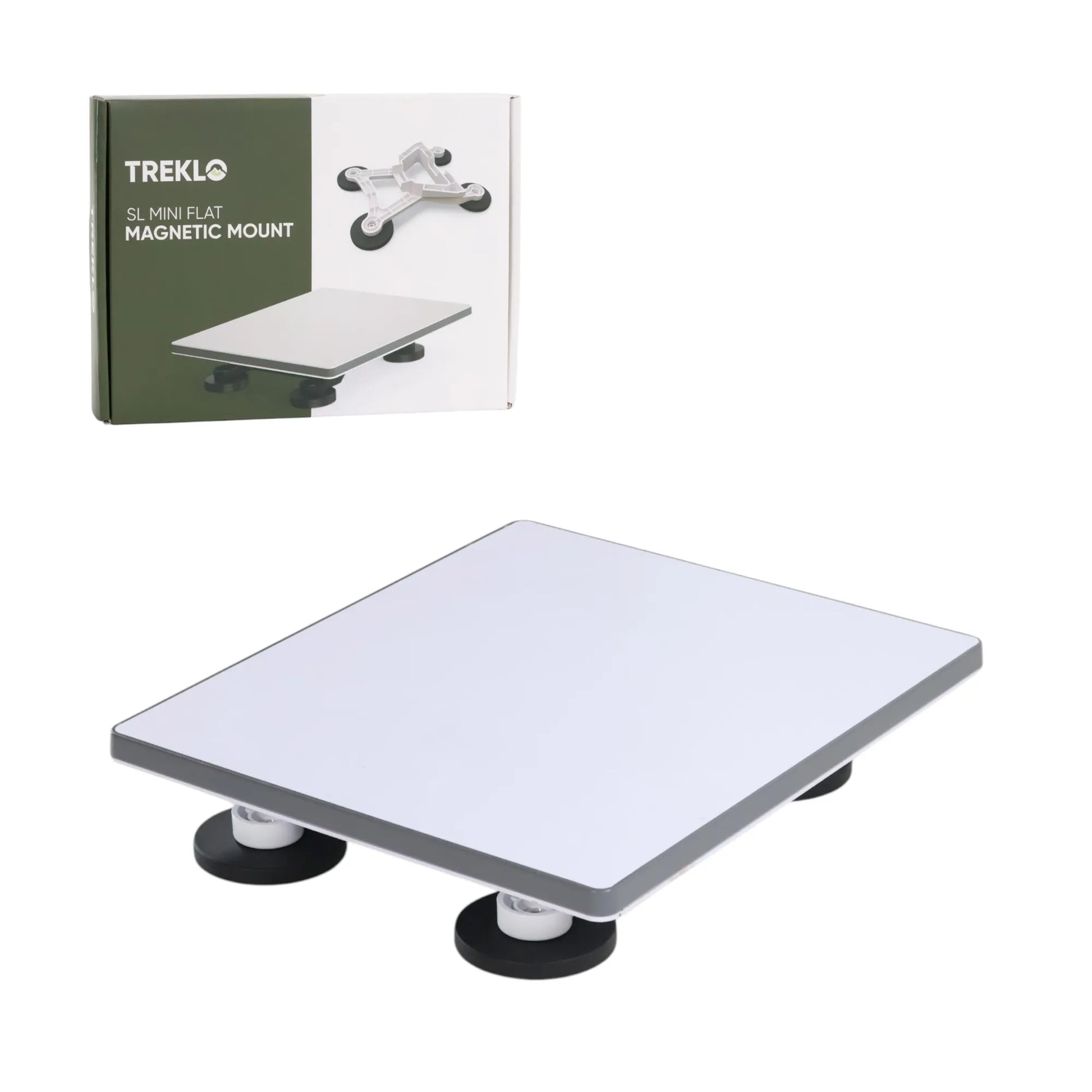 Weather resistant flat magnet mount for Starlink Mini caravans and campervans