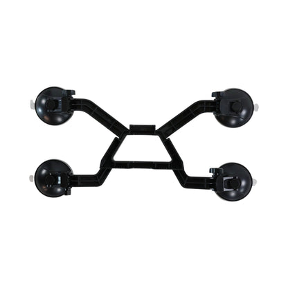 Secure vacuum suction mount for Starlink Mini off grid travel and overlanding