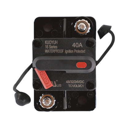 premium 40a dc breaker for 12v and 24v battery protection