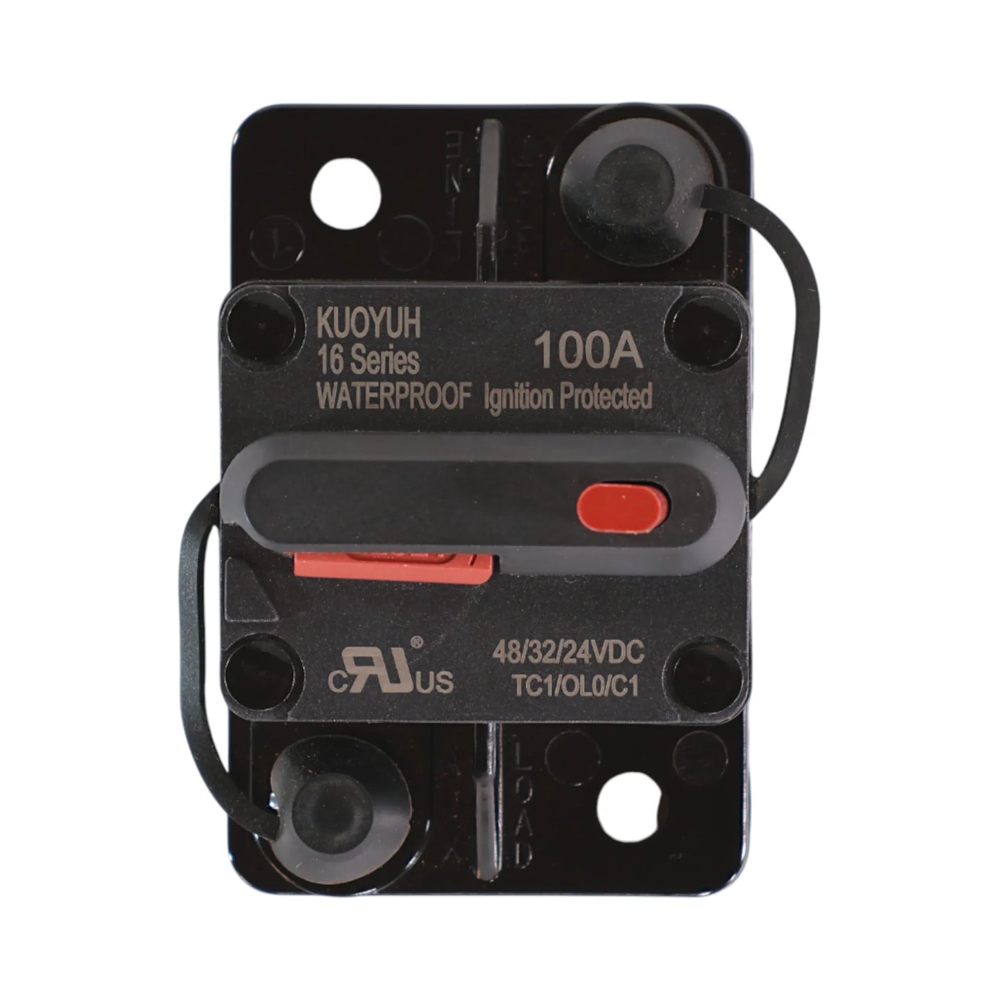 premium rated 100a dc circuit breaker for caravan and rv electrical systems