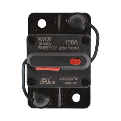 premium rated 100a dc circuit breaker for caravan and rv electrical systems