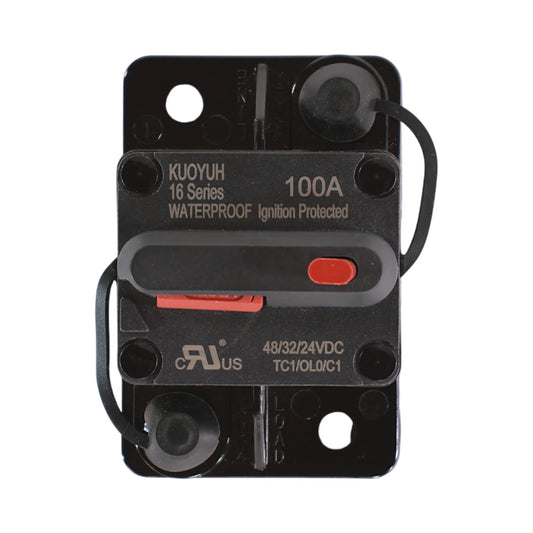 premium rated 100a dc circuit breaker for caravan and rv electrical systems