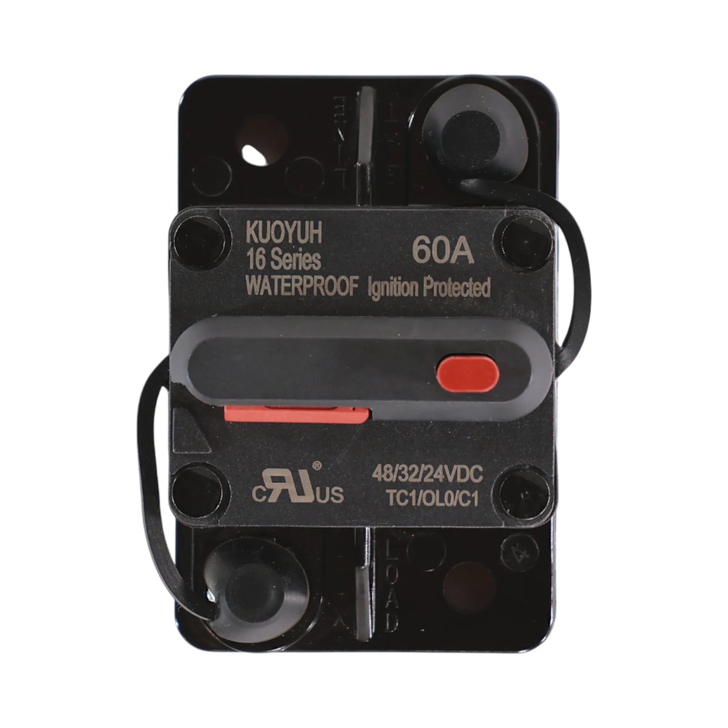 premium rated 60a dc circuit breaker for caravan and rv electrical systems