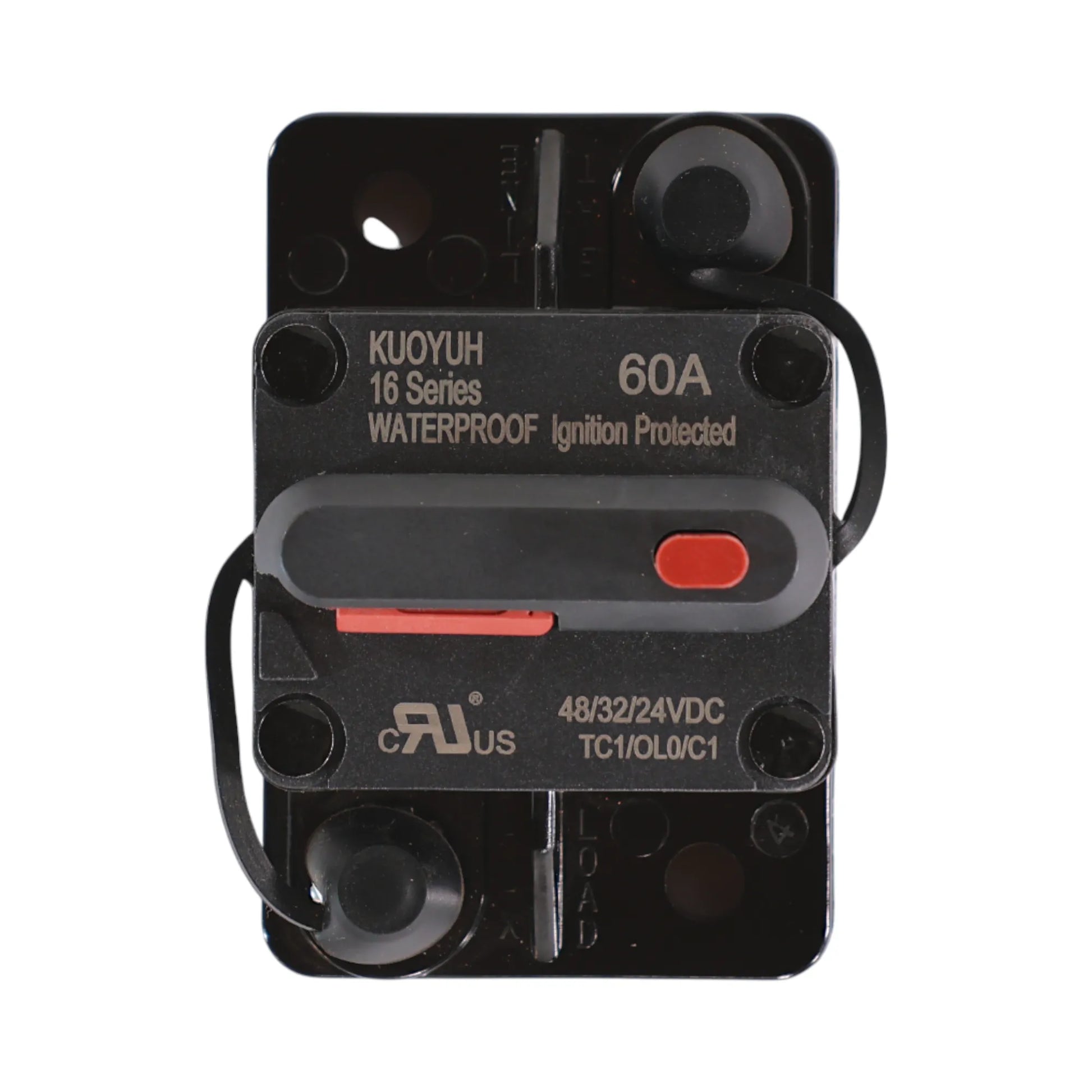 premium rated 60a dc circuit breaker for caravan and rv electrical systems