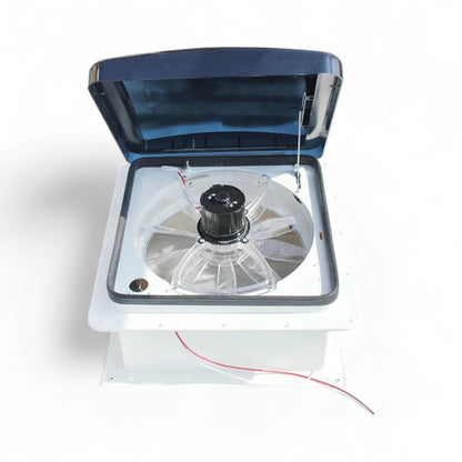 electric rain sensing campervan roof vent with remote