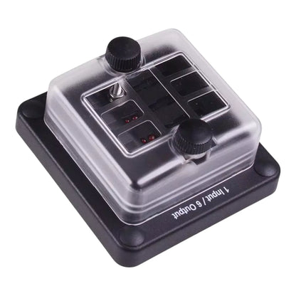 compact rear connect fuse block with led status lights