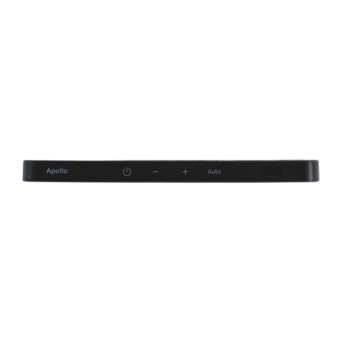 Apollo magnetic LED bar light glowing in black finish
