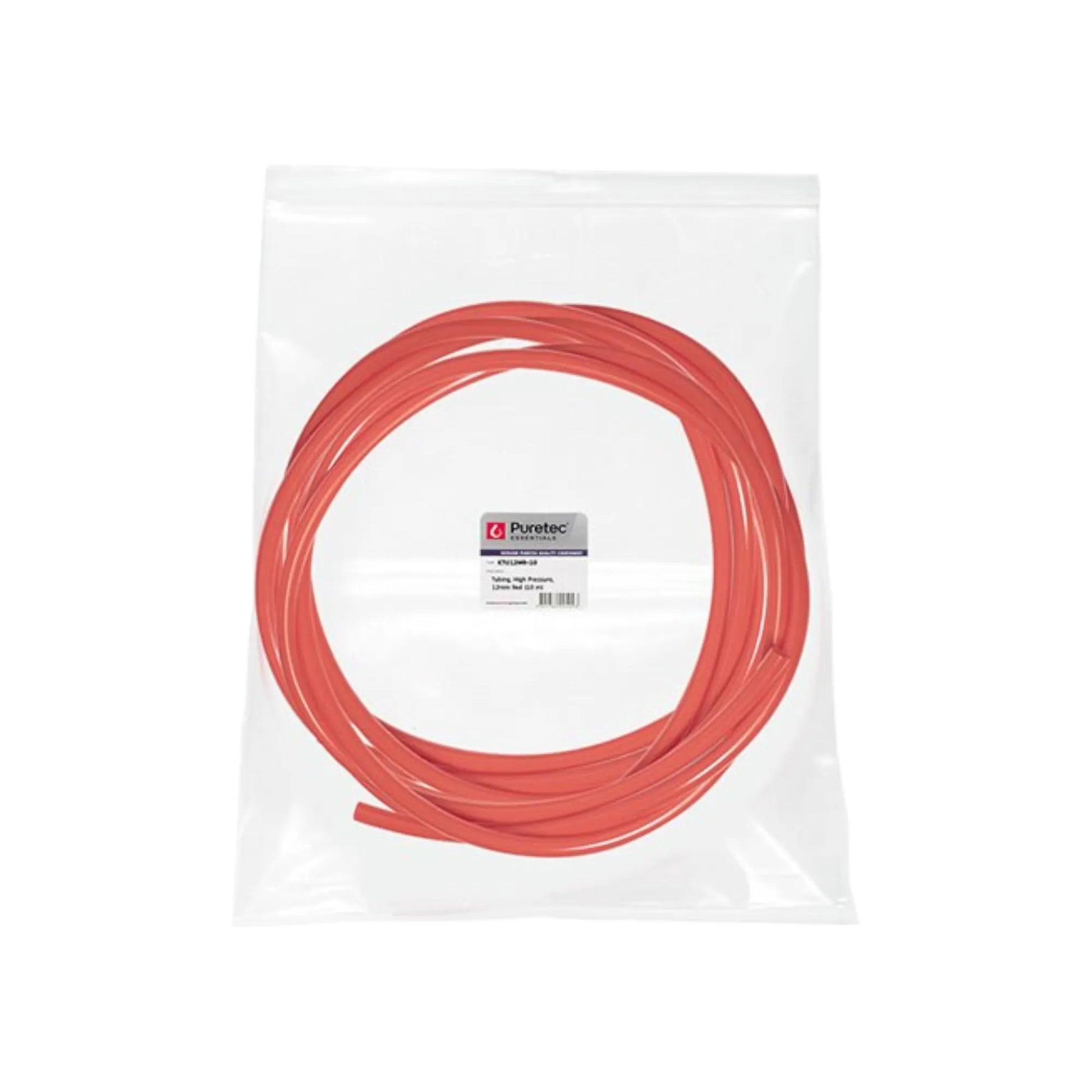 puretec red 12mm water tube 10m roll
