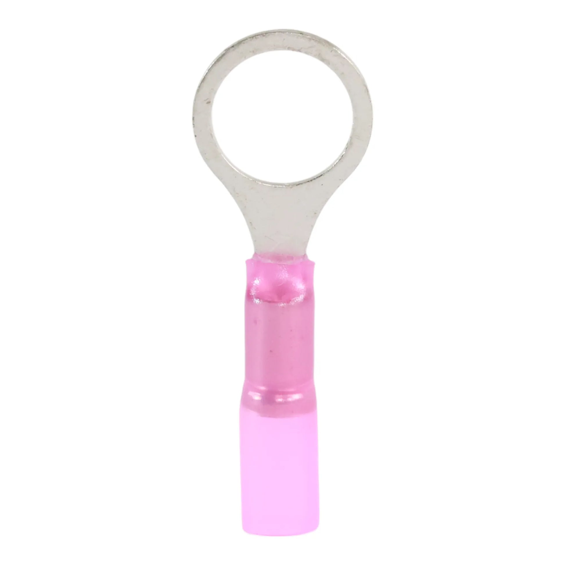 Red heat shrink ring terminal M10 (100 pack) for caravan, rv, and campervan waterproof 12v wiring connections