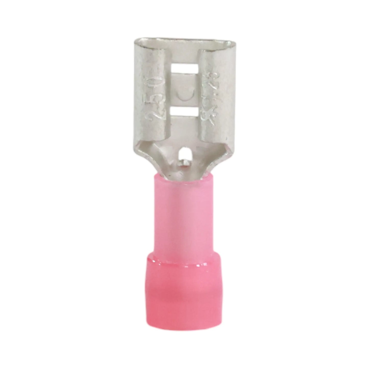 Red nylon female quick disconnect (100 pack) for caravan, rv, and campervan 12v wiring connections