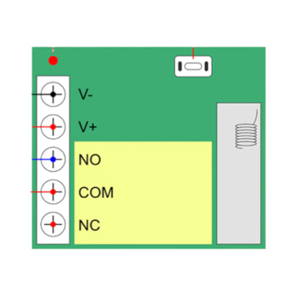 Wireless RF relay switch for controlling 12v lights and accessories