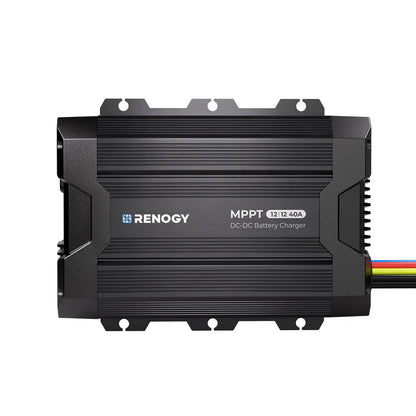 renogy 40a dc dc battery charger with built in mppt for caravans