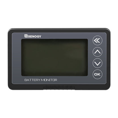 renogy 500a battery monitor with shunt for rv caravan and solar systems