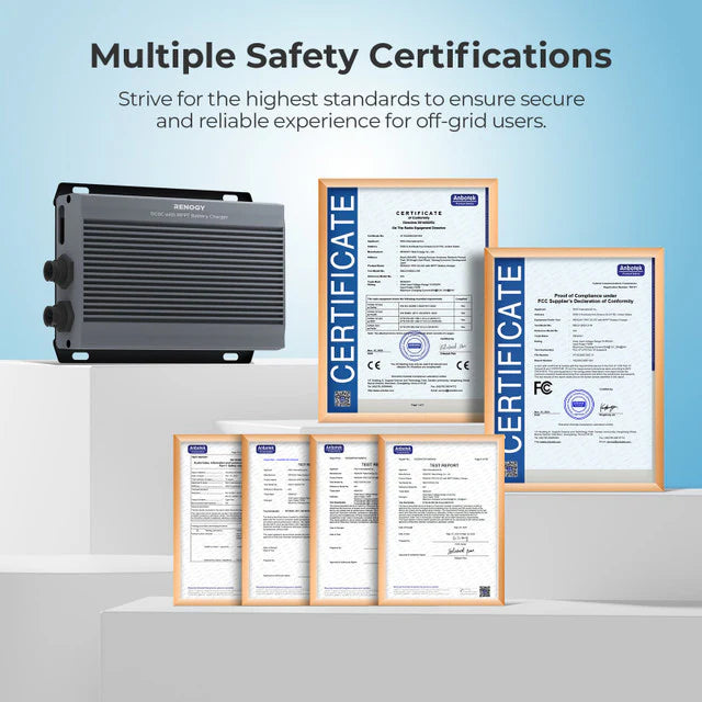 reliable renogy pro 50a dc2dc charger with waterproof mppt for 12v systems