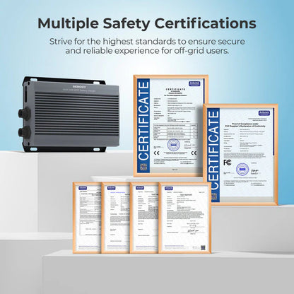 reliable renogy pro 50a dc2dc charger with waterproof mppt for 12v systems