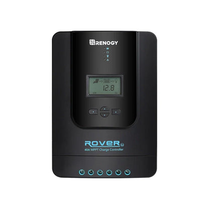 renogy rover li 40a mppt solar charge controller for 12v and 24v systems