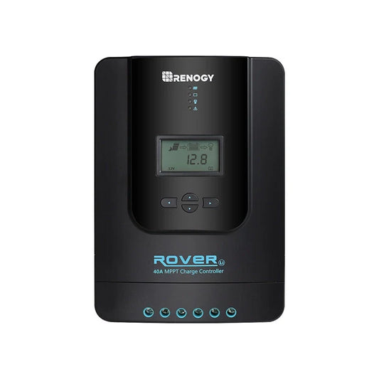 renogy rover li 40a mppt solar charge controller for 12v and 24v systems