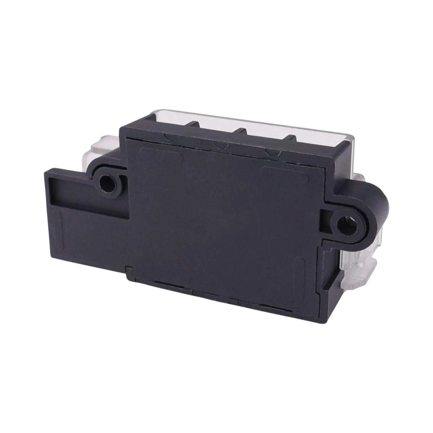 caravan 4 slot blade fuse block with right angle layout
