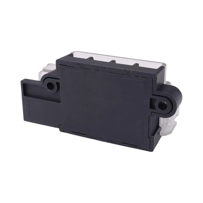 caravan 4 slot blade fuse block with right angle layout