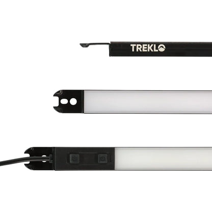 caravan emberlux rigid led strip light for under cabinet lighting with a warmer tone