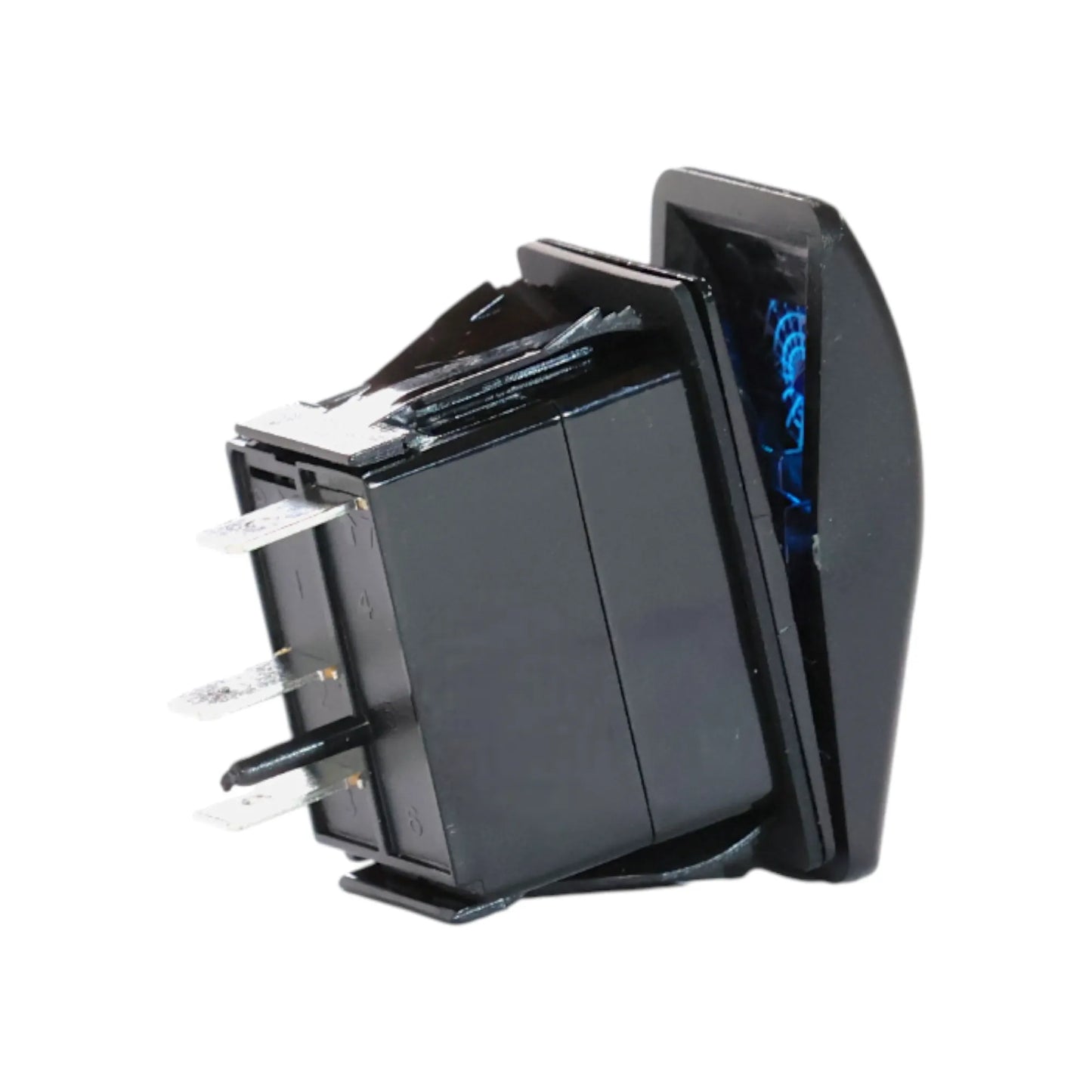 single led rocker switch suitable for rv dashboards and custom control panels