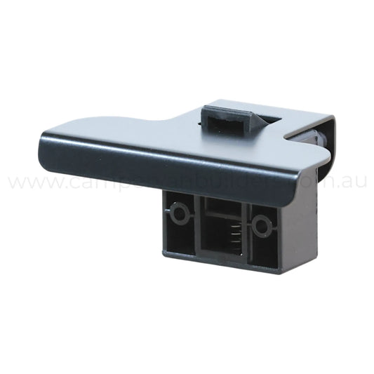 ROKR matte black 100mm van locking latch for caravan, rv, and campervan storage doors